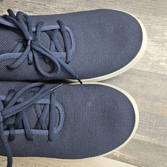 Kizik Sneakers Navy Blue Lace Up Men's 13 Womwn's 14.5 - Picture 3 of 7